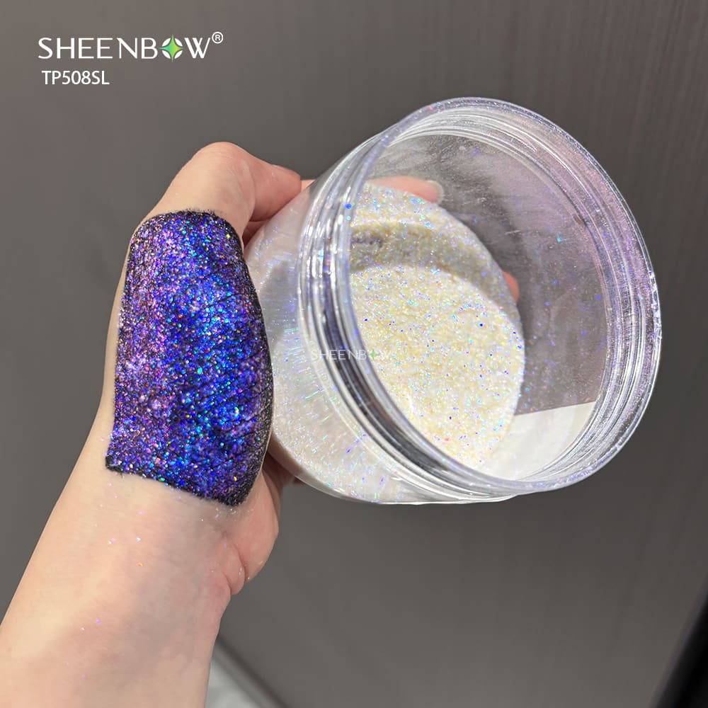 aurora camaleón holográfico (sombras) — aurora, camaleón, holográfico, Cambio de color pigmento