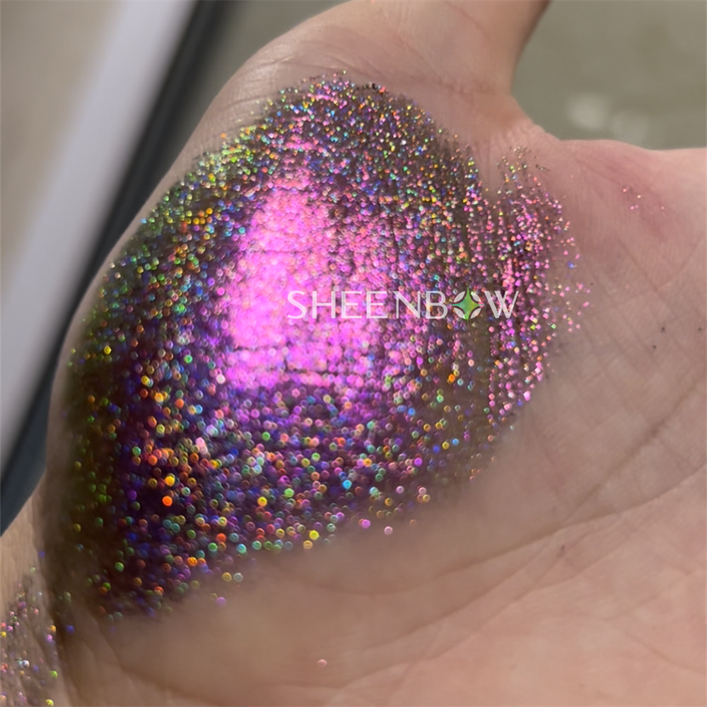 MulticromoholográficoGlitter（sombras·Maquillaje）