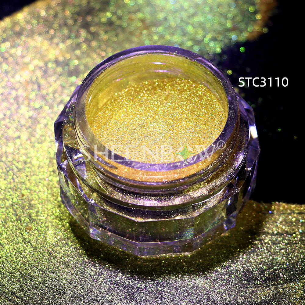 camaleónCambiodecolorGlitter（Maquillaje）