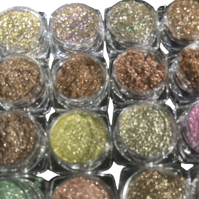 MetálicoGlitter（sombras & Cara y cuerpo）
