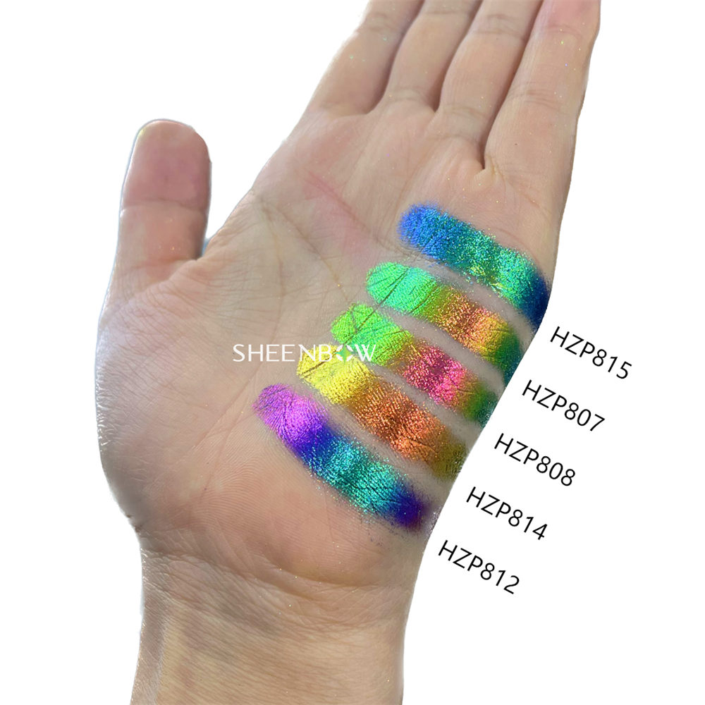 MulticromocamaleónGlitter（sombras·Maquillaje）