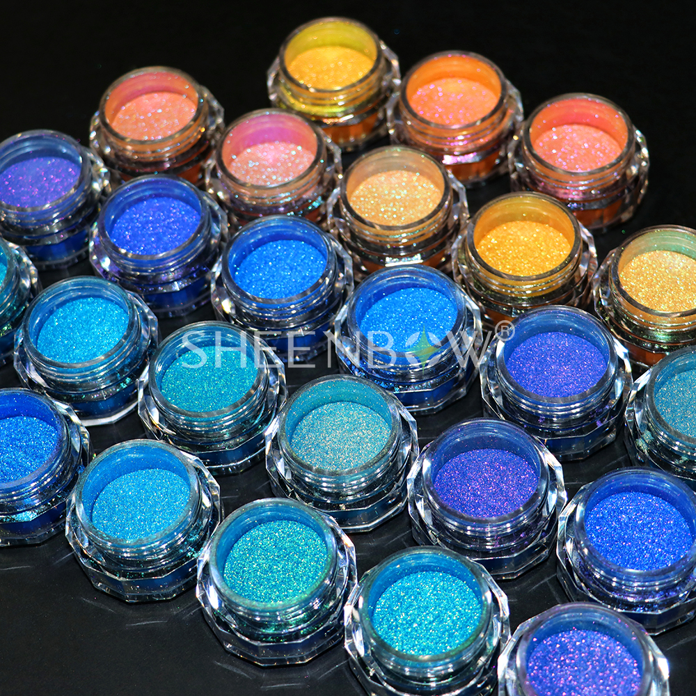 camaleónCambiodecolorGlitter（Maquillaje） — camaleón、Cambio de color、Glitter 颜料
