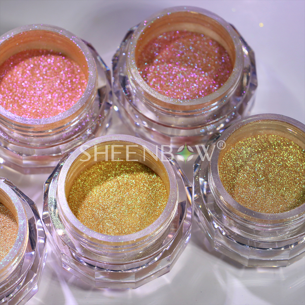 camaleónCambiodecolorGlitter（Uñas & Maquillaje） — camaleón、Cambio de color、Glitter 颜料