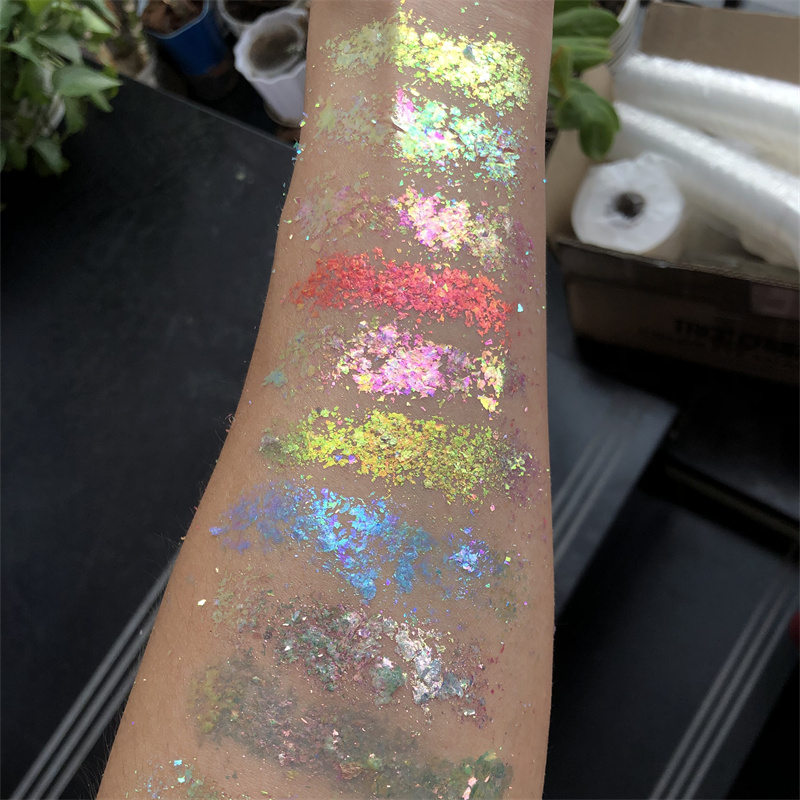camaleónholográficoIridiscente（树脂 Crafts） — camaleón、holográfico、Iridiscente、Cambio de color 颜料