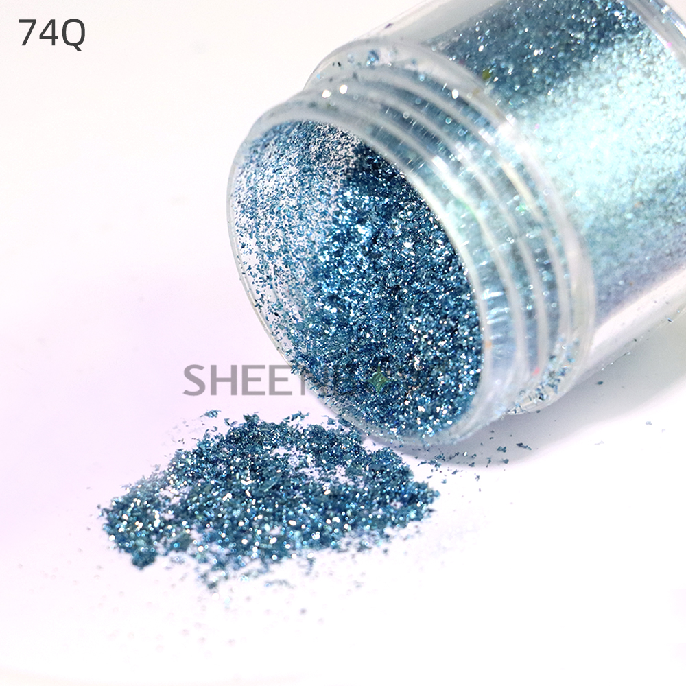 CambiodecolorMetálicoGlitter（sombras·Maquillaje）