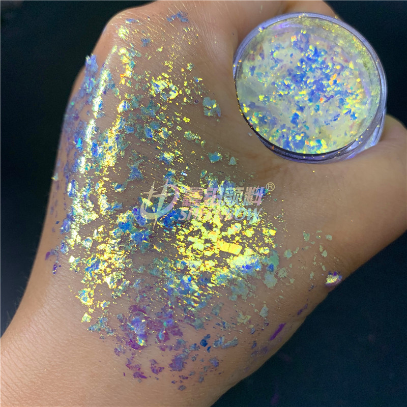 TRQIridiscenteGlitter（sombras·Maquillaje）
