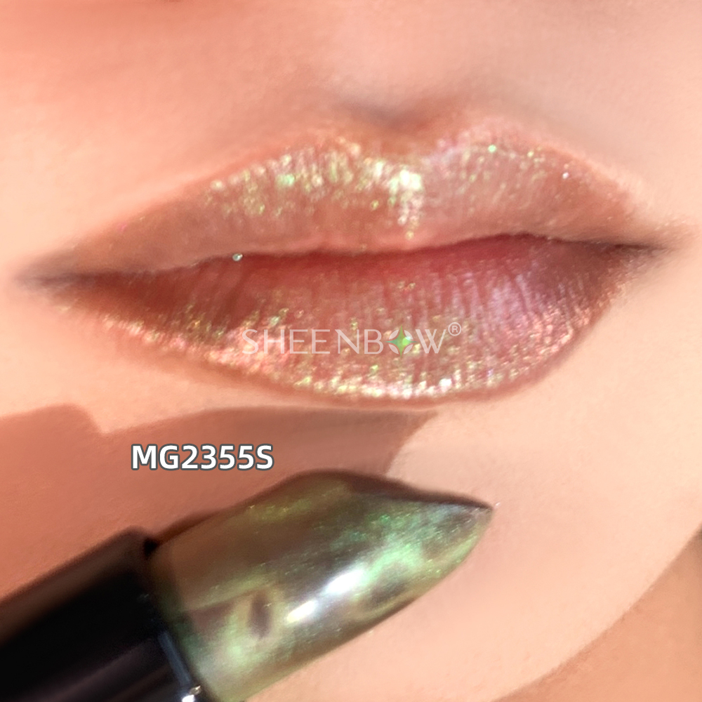 camaleónMagnético3DojodegatoGlitter（Maquillaje）