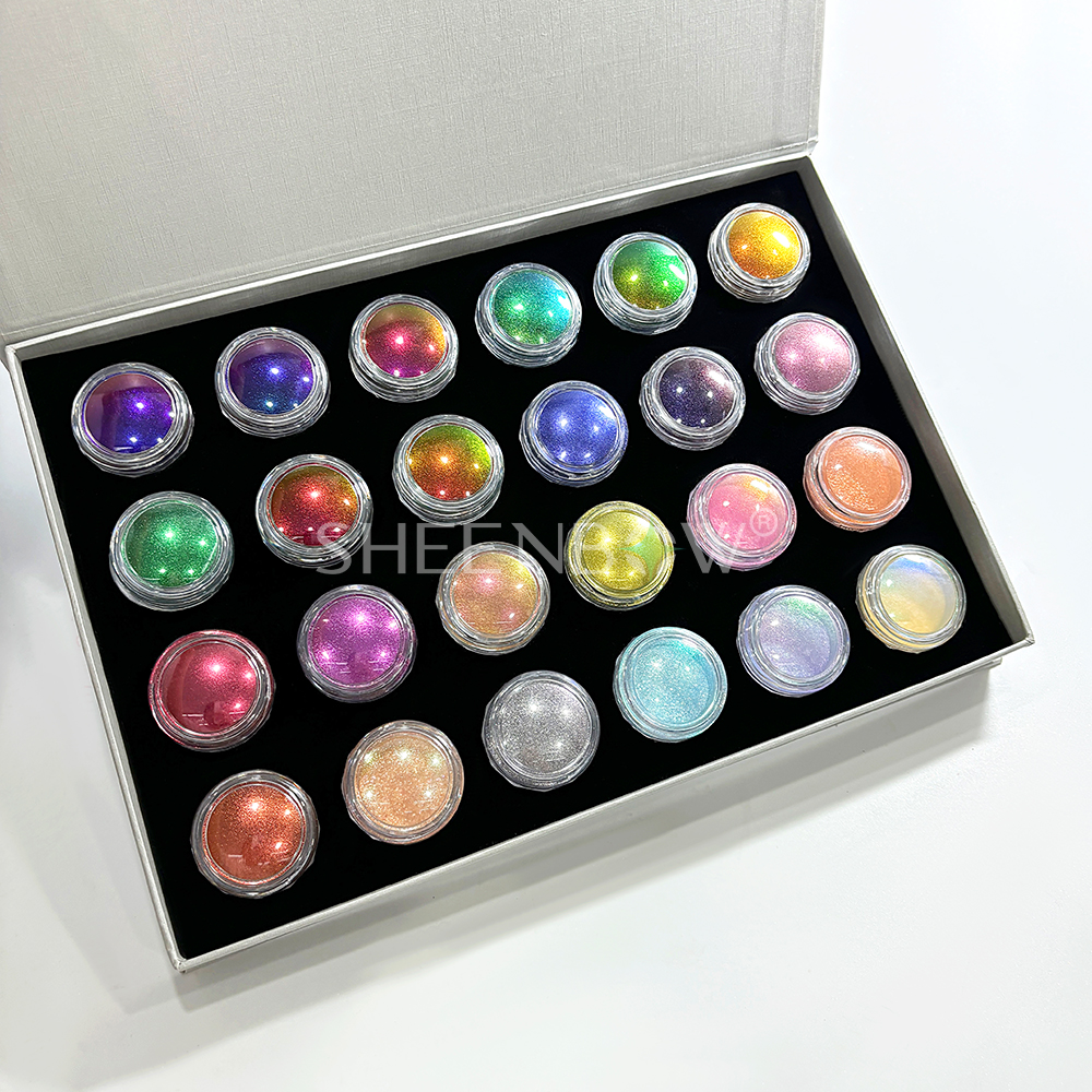 camaleónIridiscenteHipershiftCambiodecolor（sombras·Uñas）