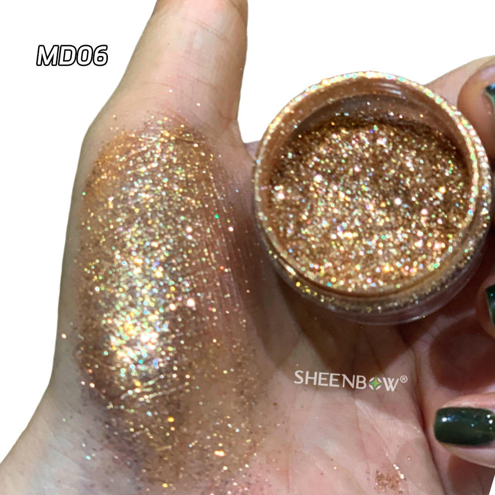CambiodecolorGlitter（sombras & Cara y cuerpo）