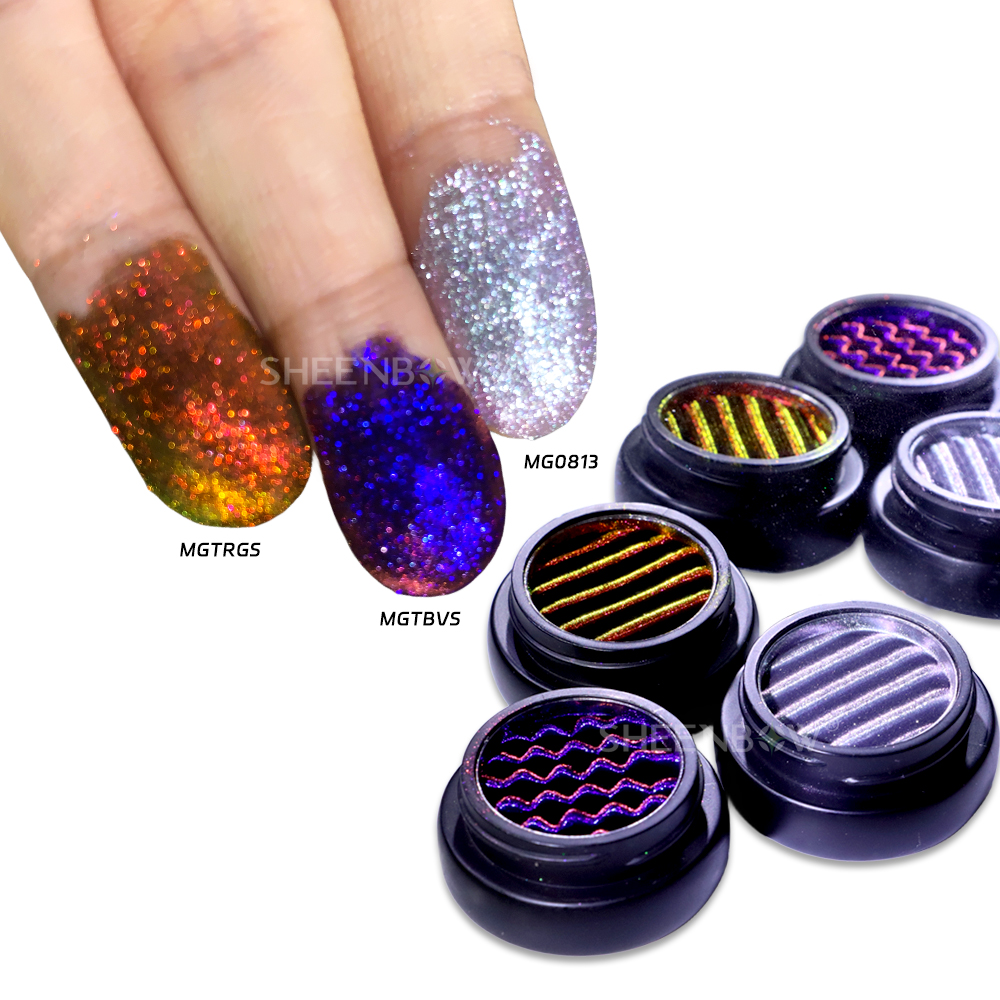 MulticromoMagnético3DojodegatoCambiodecolor（sombras·Maquillaje）