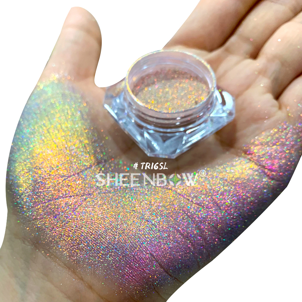 auroraLáserGlitter（sombras·Uñas）